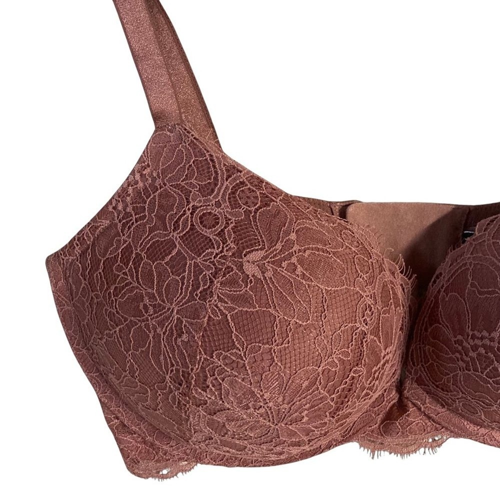 Victoria's‎ Secret Women's Bra Sz 36DD Pink Mauve Lace - Picture 2 of 5